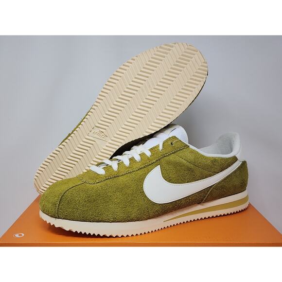 DS Nike Cortez Basic SE Suede PACIFIC MOSS BV2527-400 - Picture 1 of 6